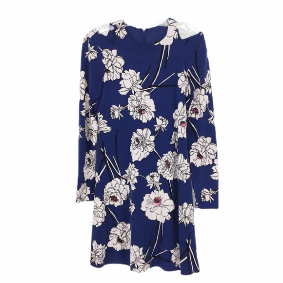 Ivanka Trump Dresses & Skirts - Ivanka Trump Multi Floral Cold-Shoulder Dress XS